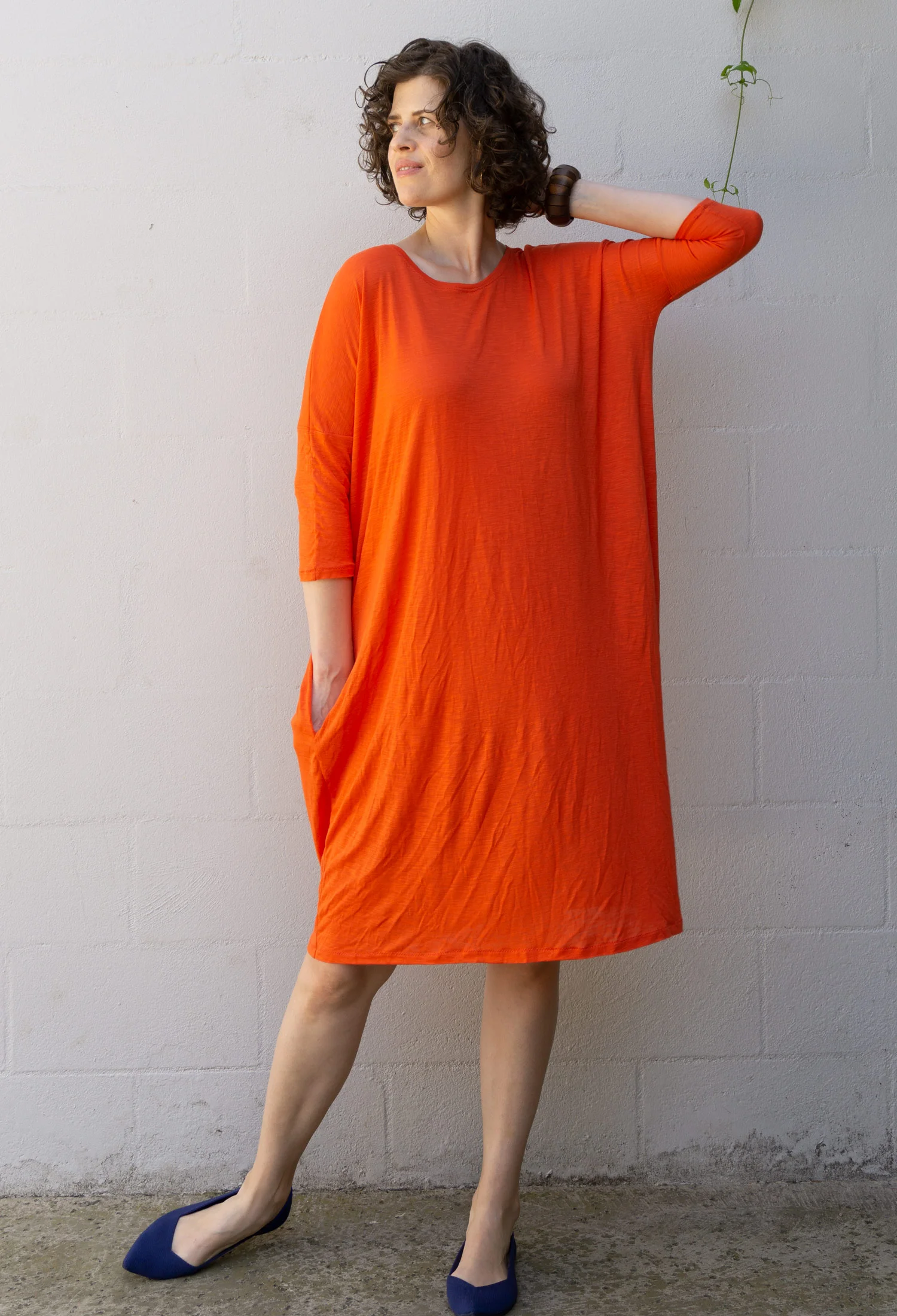 DIY Knit Cocoon Dress - Review of the Tacara Dress by